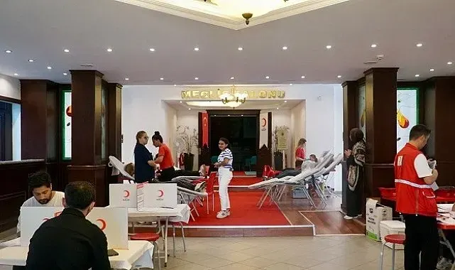 Kağıthane'de kan bağışı kampanyası başladı: "İyilik aşkına, kan bağışına"