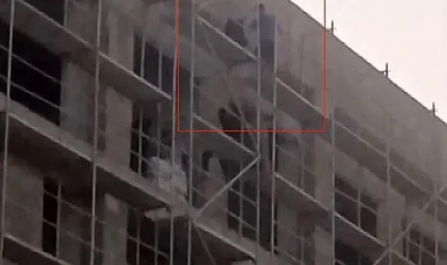 Fakülte inşaatında usta başının maaş vurgunu işçileri iskeleye çıkardı