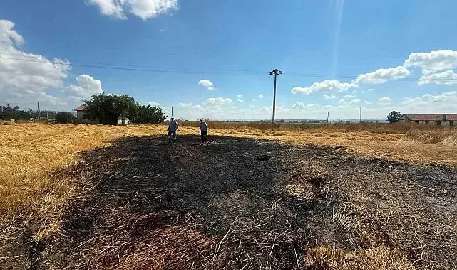 Otluk alanda çıkan yangın büyümeden söndürüldü