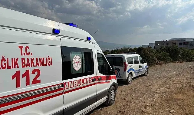 Kütahya'da boş arazide bir kişi ölü bulundu