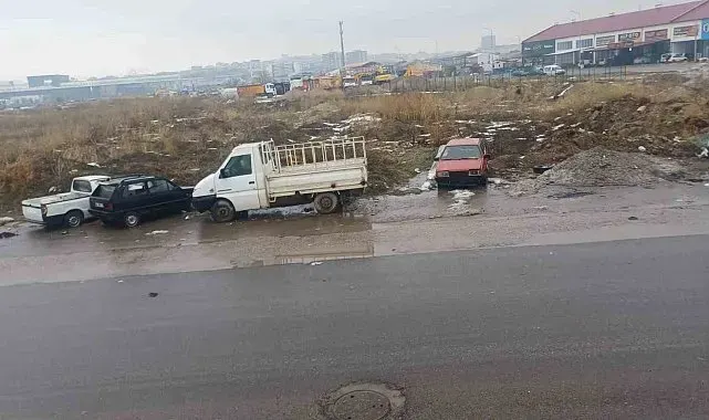 Sanayi sitelerinde ki atıl araçlar kaldırılıyor