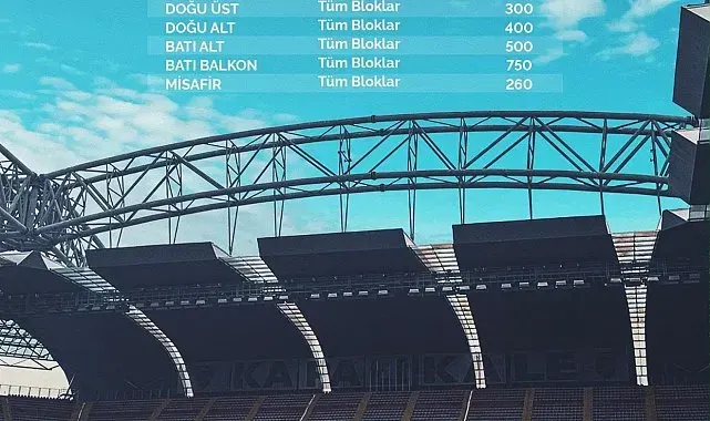 Kayserispor-Sivasspor maç bileti satışta