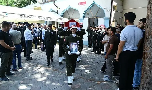 Kıbrıs gazisi son yolculuğuna uğurlandı