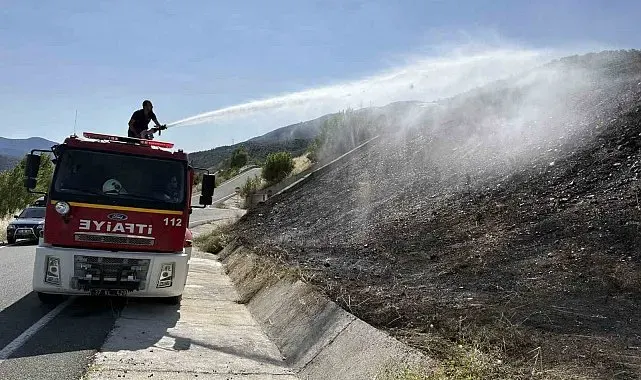 Kastamonu'da çıkan örtü yangınları büyümeden söndürüldü