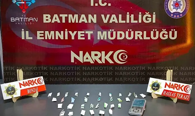 Batman'da narkotik operasyonunda 6 tutuklama