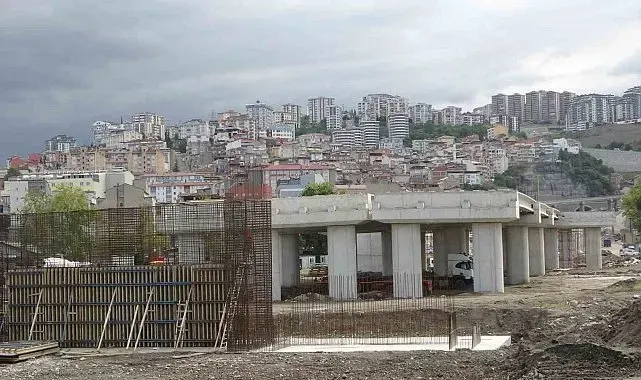 Viyadükler yükselmeye, projenin de silueti ortaya çıkmaya başladı