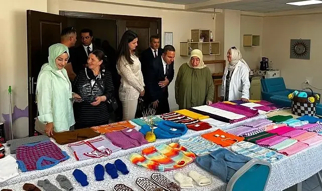 Kemah Huzurevi sakinleri Semiha Yıldırım ile buluştu