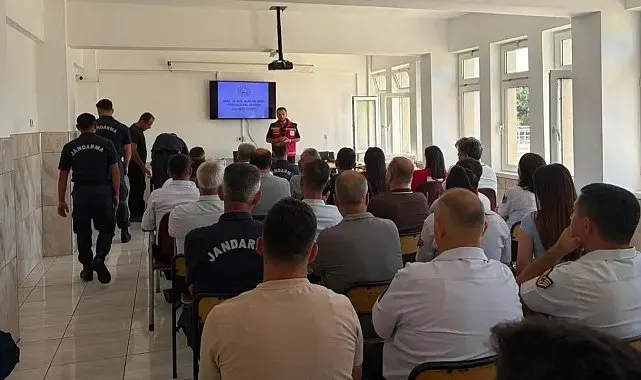Sinop'ta jandarma personeline psikososyal destek eğitimi