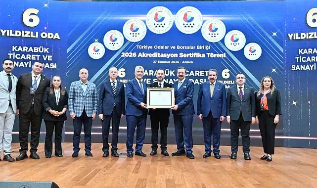 Karabük TSO'dan akreditasyonda Türkiye başarısı