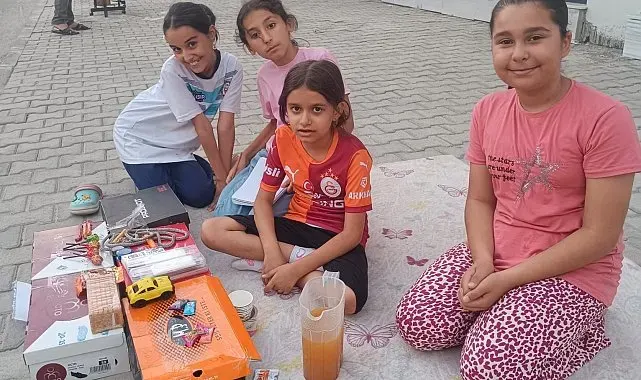 Adıyaman'da çocuklardan örnek yardım kampanyası