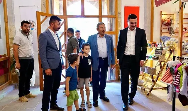Başkan Bozkurt, Tarihi Yusuf Paşa Bedesteni'nde incelemelerde bulundu