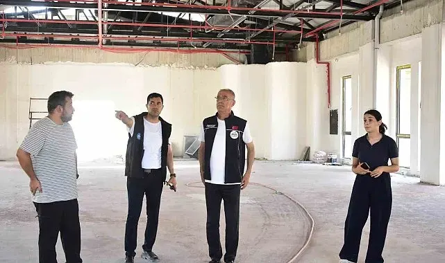 Başkan Yapar, Antakya'daki yatırımları inceledi