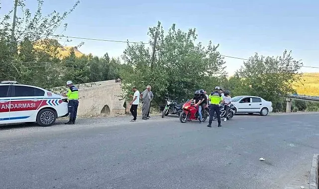 Çermik'te trafik denetimi
