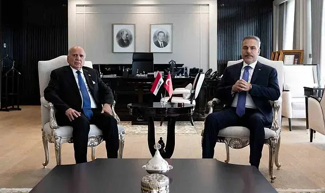 Bakan Fidan, Iraklı mevkidaşı ile bir araya geldi