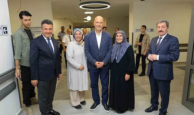 Süleyman Soylu, Samsun Şehir Hastanesi'nde hastaları ziyaret etti