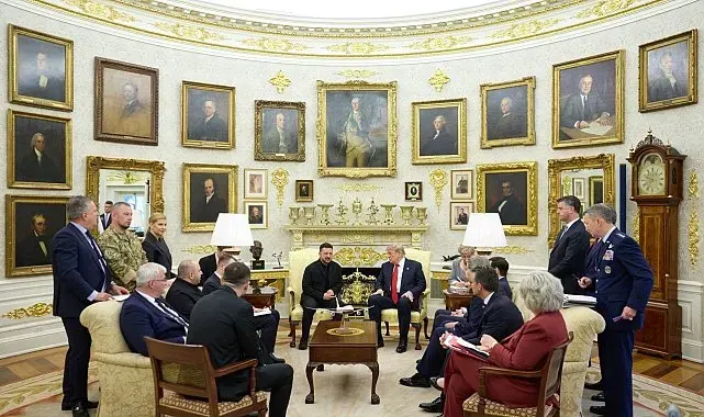 ABD Başkanı Trump, Beyaz Saray'da Zelenskiy ile görüştü