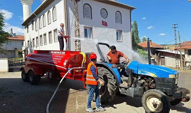 Hayırsever vatandaş bağışladı: Köylüler, itfaiye gelene kadar yangınlara kendileri müdahale edecek