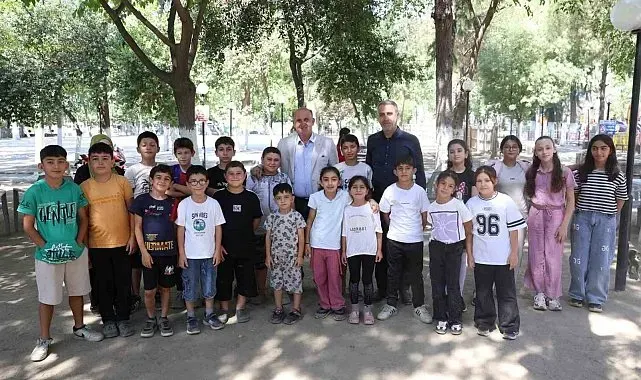 İncirliova'da Kur'an kursu öğrencileri Kültür Park'ta ağırlandı