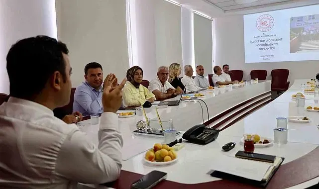 Kahta'da hayat boyu öğrenme koordinasyon toplantısı yapıldı