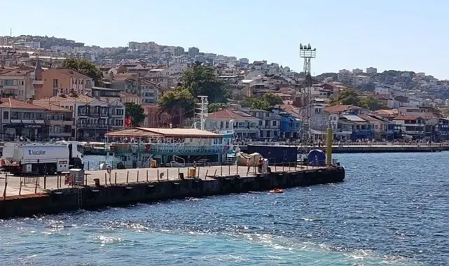 Şişme botla denize açılmıştı, panik anları ortaya çıktı