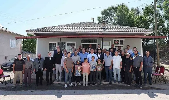 Vali Aydoğdu Soğukoluk köyünde vatandaşlarla buluştu
