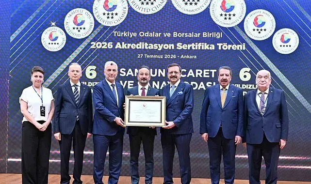 Samsun TSO'nun akreditasyon gururu