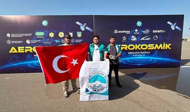 Kayseri Büyükşehir'in teknoloji desteği uluslararası başarıya dönüştü