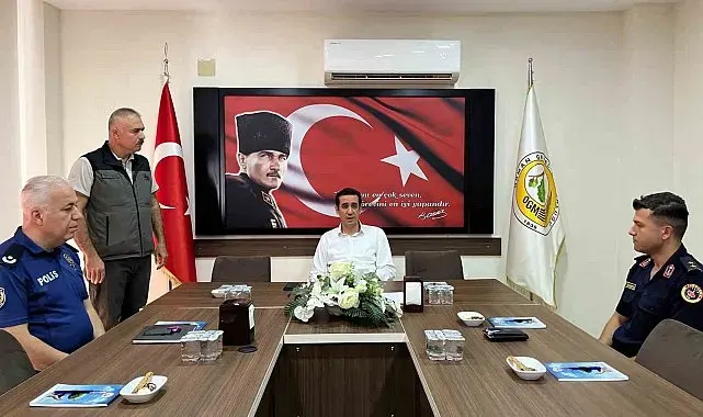 Bozyazı'da orman yangınlarına karşı toplantı yapıldı