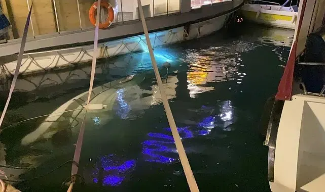 Sinop'ta tekne sulara gömüldü