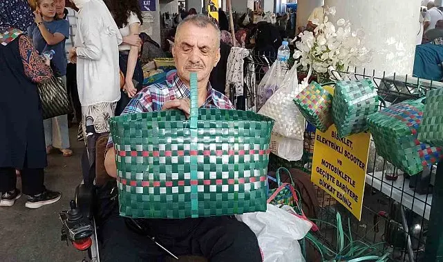 Madende geçirdiği iş kazası nedeniyle engelli kalan vatandaşın azmi örnek oldu