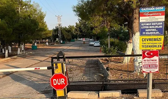 Şehit ve gazi ailelerine Gazihan Dede Mesire alanında giriş ücretsiz
