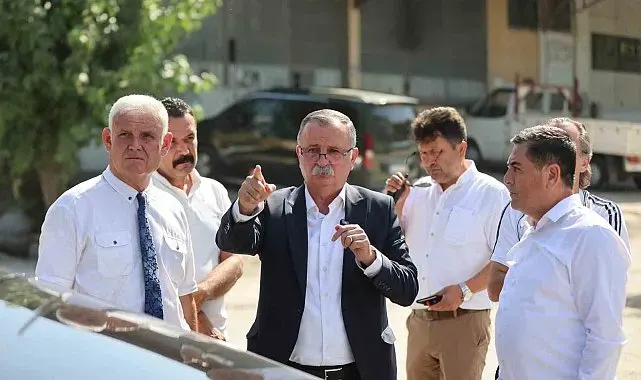 Başkan Balaban sanayi esnafının sorunları yerinde inceledi