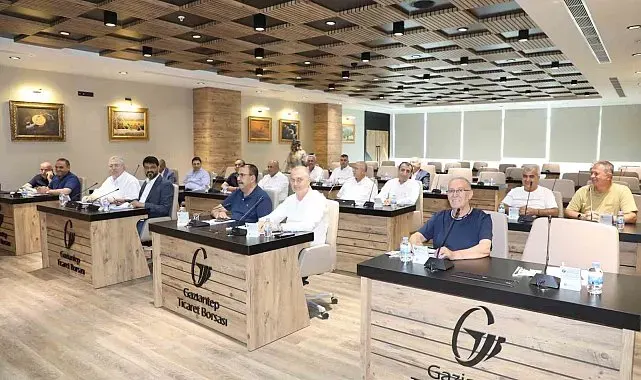 GTB Temmuz Ayı Olağan Meclis Toplantısı gerçekleştirildi