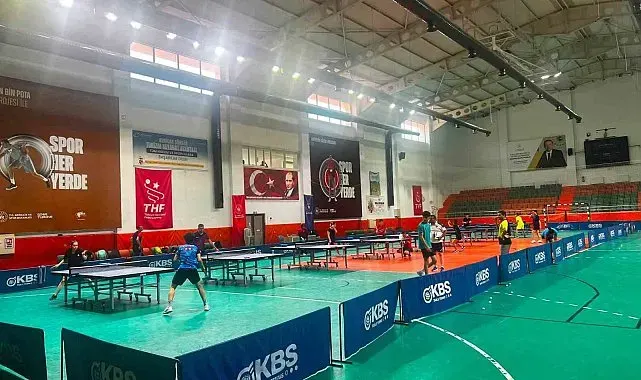 İşitme engelliler masa tenisi milli takım seçmeleri Köyceğiz'de başladı