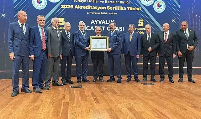 Ayvalık Ticaret Odası'nın hizmet kalitesi 4. kez tescillendi