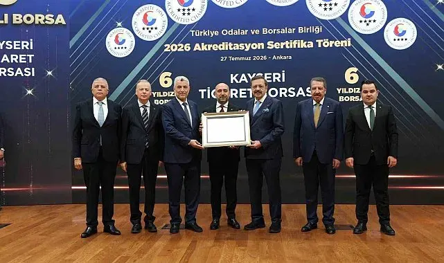 Kayseri Ticaret Borsası'ndan büyük başarı
