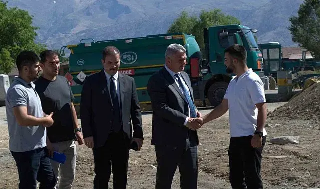 Bölge Müdürü Yavuz, DSİ Erzincan Şubesinde incelemelerde bulundu