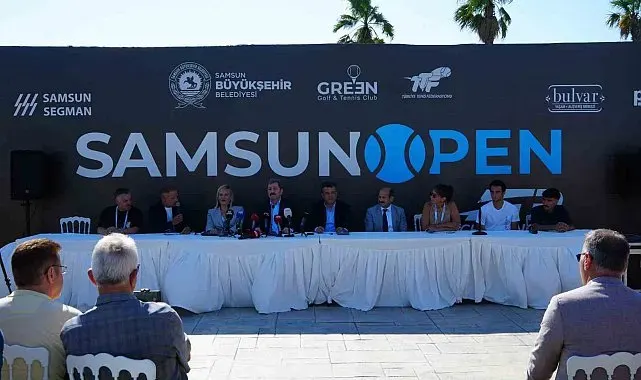 Samsun Open ATP Challenger 50 Tenis Turnuvası'nın geliri Mehmetçik Vakfı'na bağışlanacak