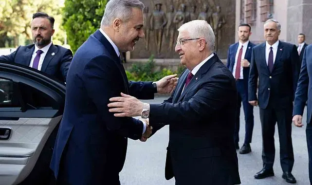 Bakan Fidan, Milli Savunma Bakanı Güler ile görüştü