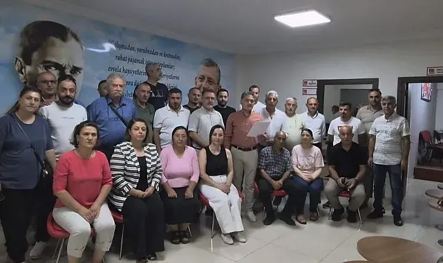 CHP Erzincan teşkilatında toplu istifa