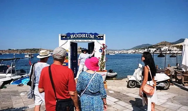Bodrum'un güzellikleri "Maviye Açılan Kapı" ile taçlanıyor