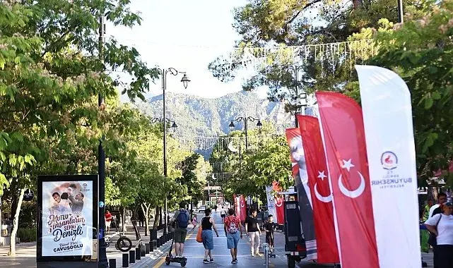 Denizlilerden bulvardaki etkinliklere yoğun ilgi