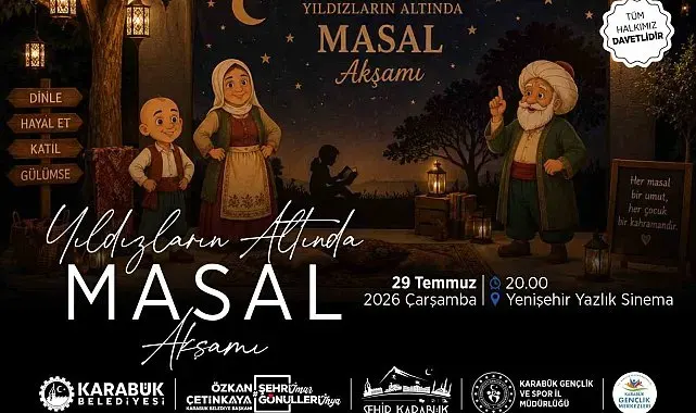 Karabük Belediyesi çocukları masal dünyasıyla buluşturuyor