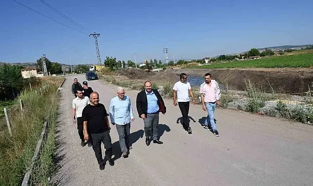Sarısu temizleniyor, İnönü güzelleşiyor