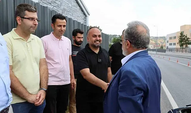 Başkan Yalçın'dan Kalpaklıoğlu ailesine teşekkür