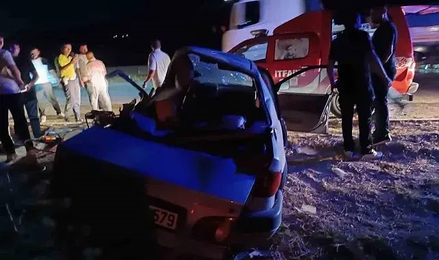 Malatya'da minibüs ile otomobil çarpıştı: 1 ölü, 1 yaralı