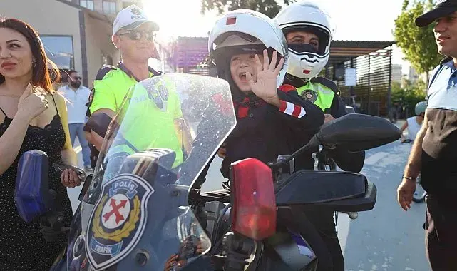 DMD hastası Ünal'ın polis olma hayali gerçek oldu