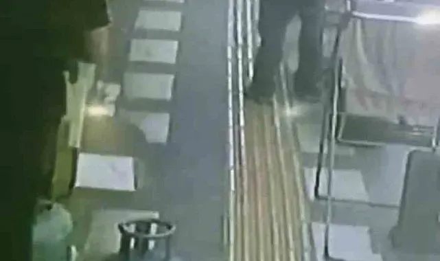 Mardin'de iş yerinin önündeki papağanın çalındığı anlar kamerada