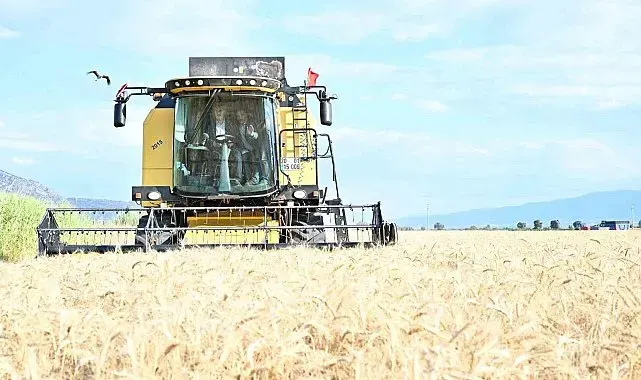 Vali Köşger Acıpayam'da bereket hasadına katıldı
