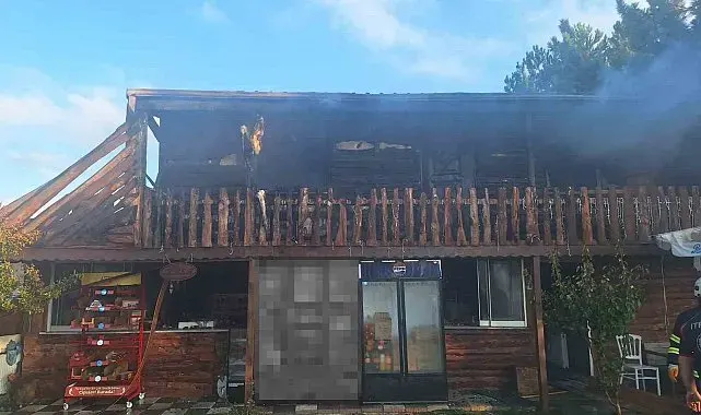 Bilecik'te restoranda korkutan yangın